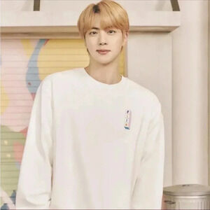 NWT BTS Dynamite x Fila JIN Sweatshirt